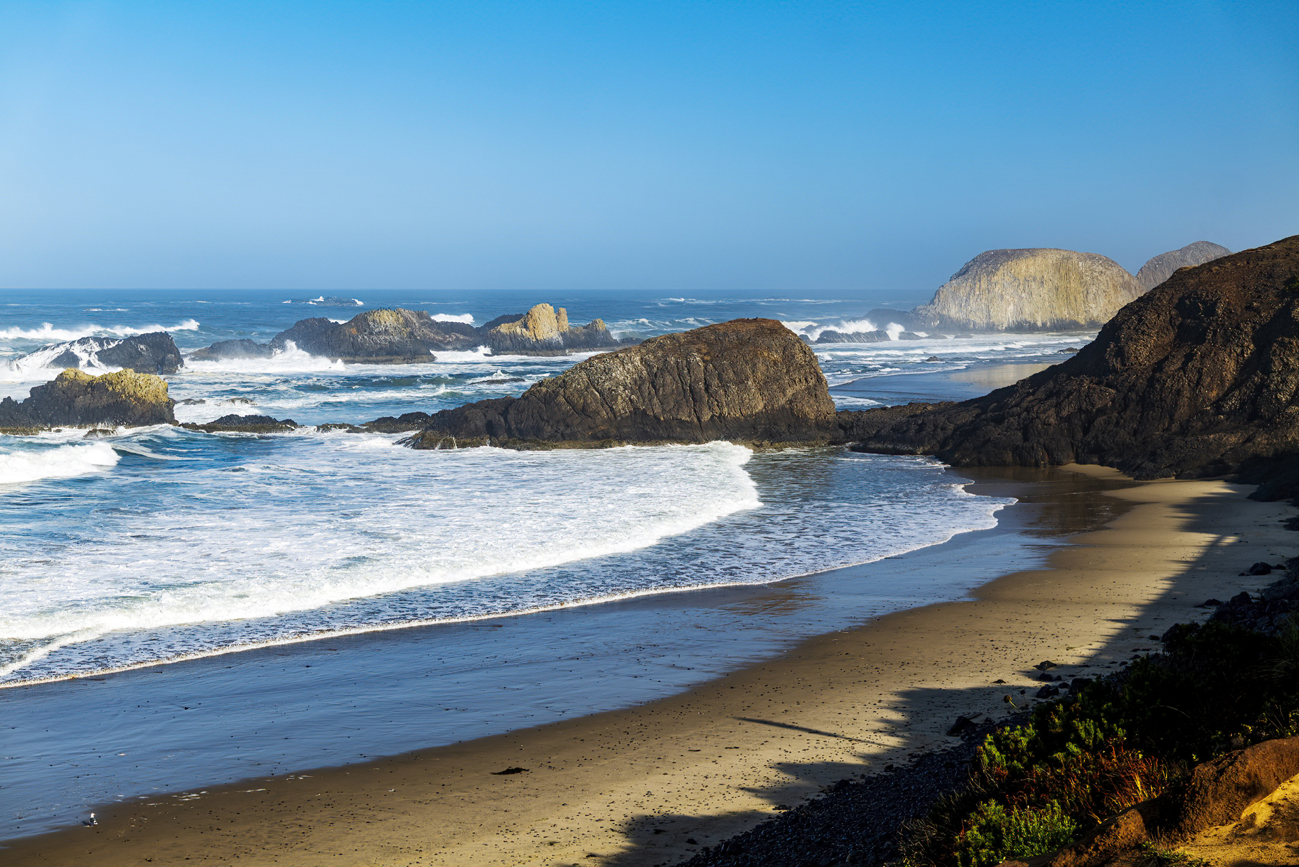 Pacific Ocean; Cape Perpetua; Oregon coast; USA