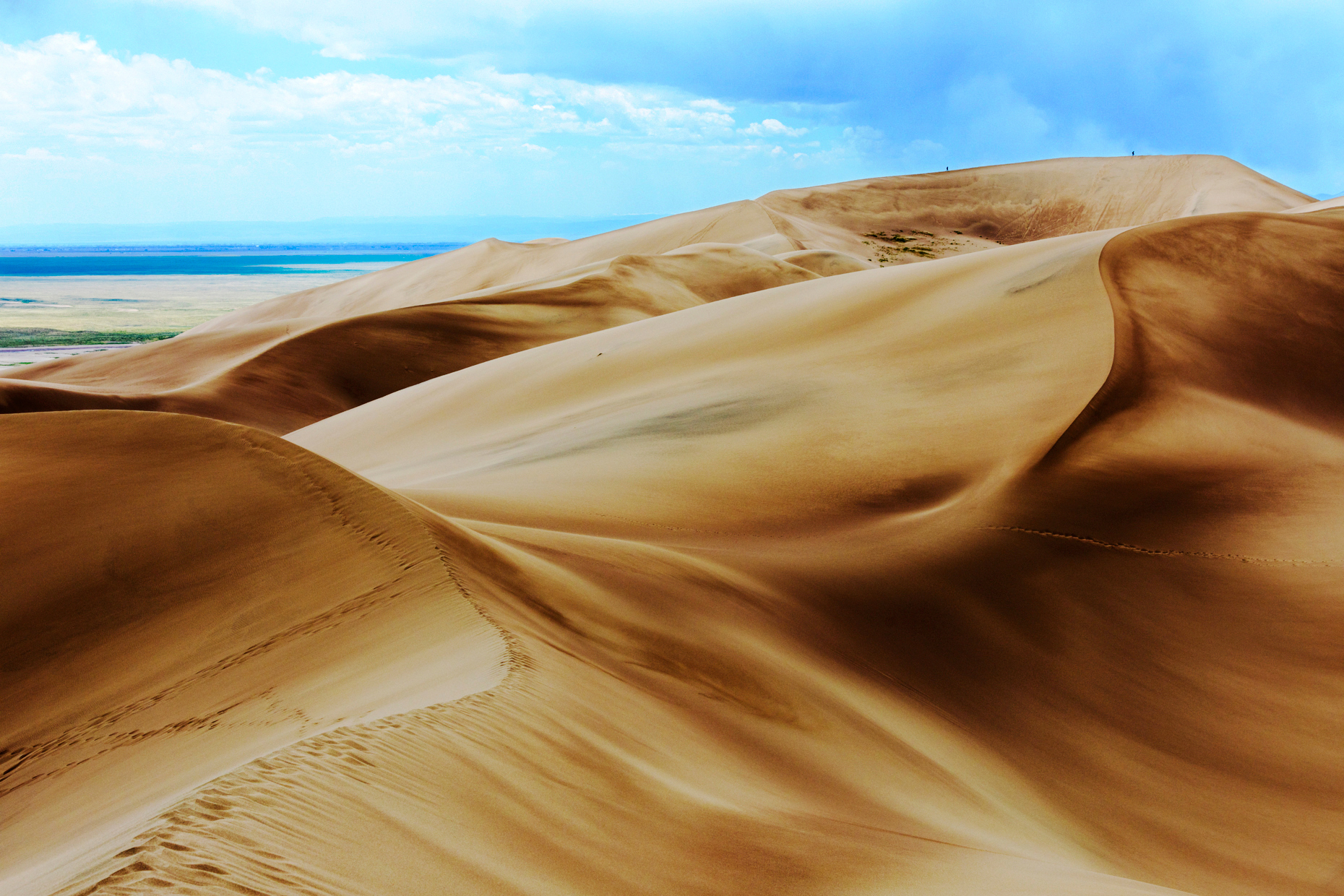 Great Sand Dunes National Park & Preserve; San Luis Valley; Colorado; USA
