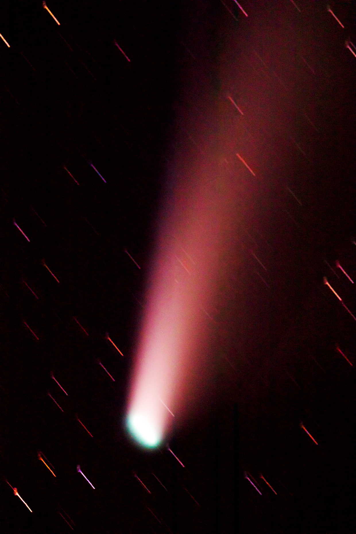 Comet NEOWISE; Salida; Colorado; USA