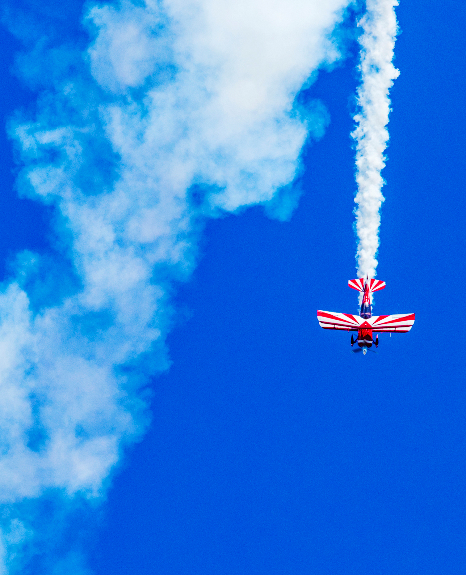 Female pilot, Pitts Special S2C biplane; Metro State University
